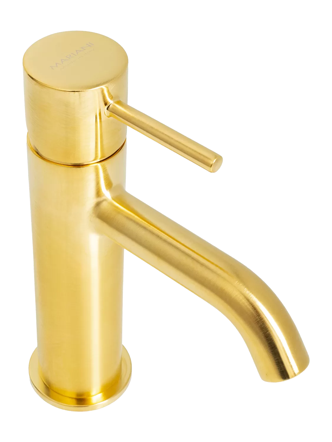 Смеситель для раковины Mariani Next A22380NS12, золото брашированное