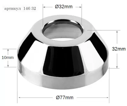 Отражатель RR 146 Ø32mm