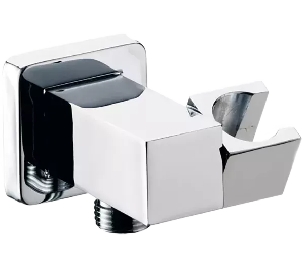 Подключение для душевого шланга с держателем cr хром remer