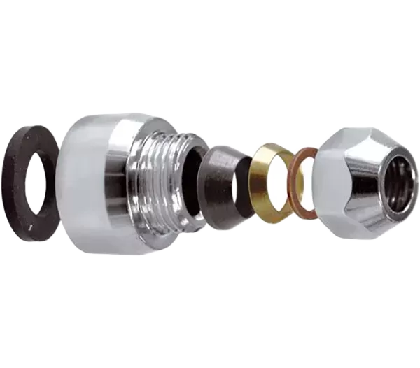 Цанговый зажим 1/2"х10 cr хром remer