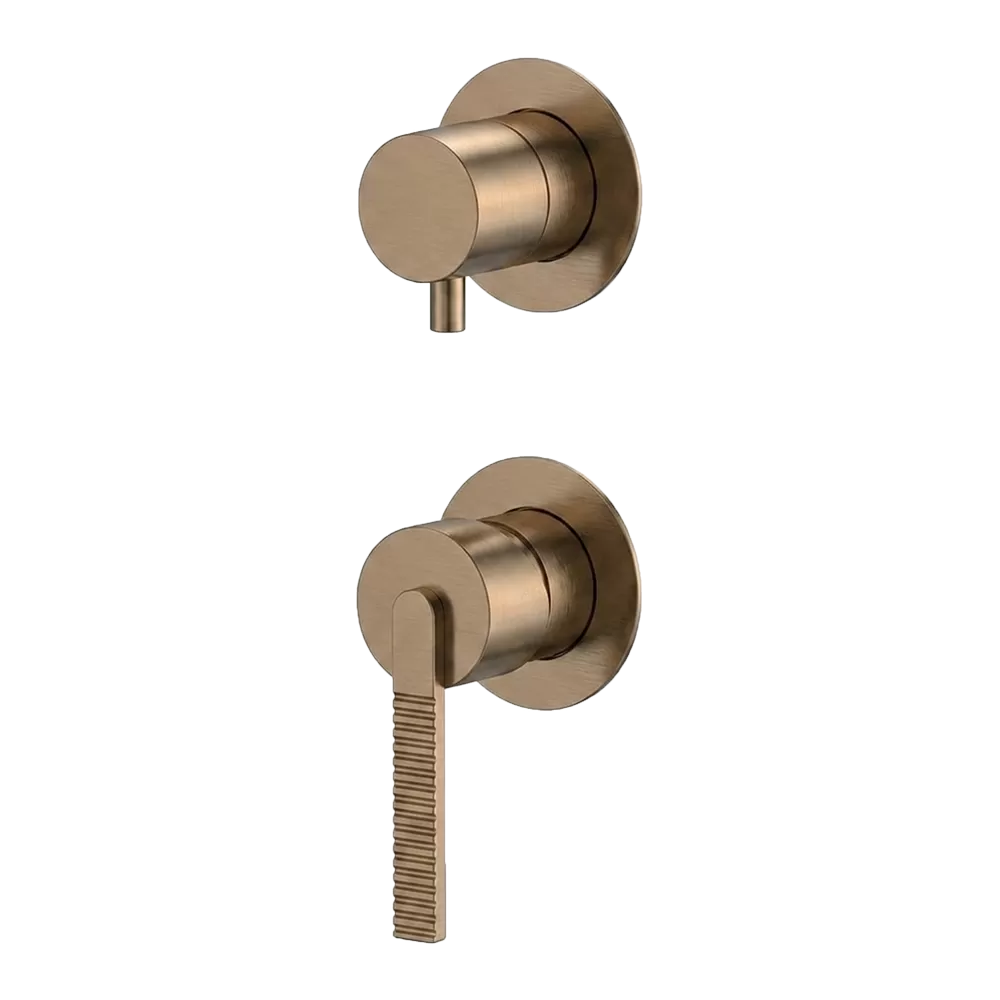 Смеситель для душа Daniel Regency RN612D3PWBNZ, никель брашированный PVD