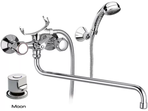 Смеситель для ванны RR 04 ex MOON ceramic