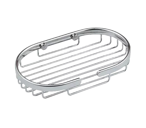 Овальная мыльница 16х10 cr хром remer