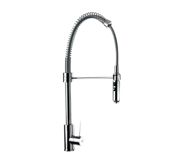 Смеситель для кухни с гибким изливом minimal cr хром remer