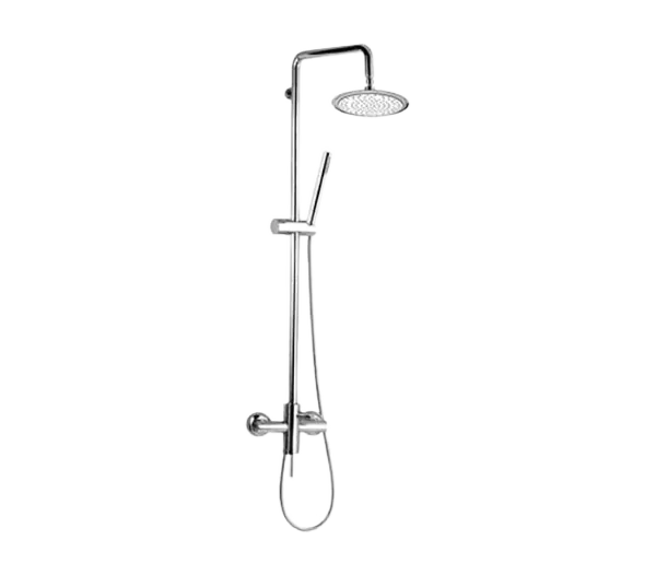 Душевая система для душа круглый верхний душ 24см minimal cr хром remer