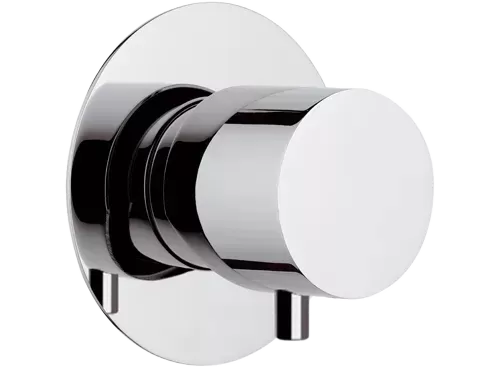 Переключатель на 2 потока (со скрытой частью) x style cr хром remer