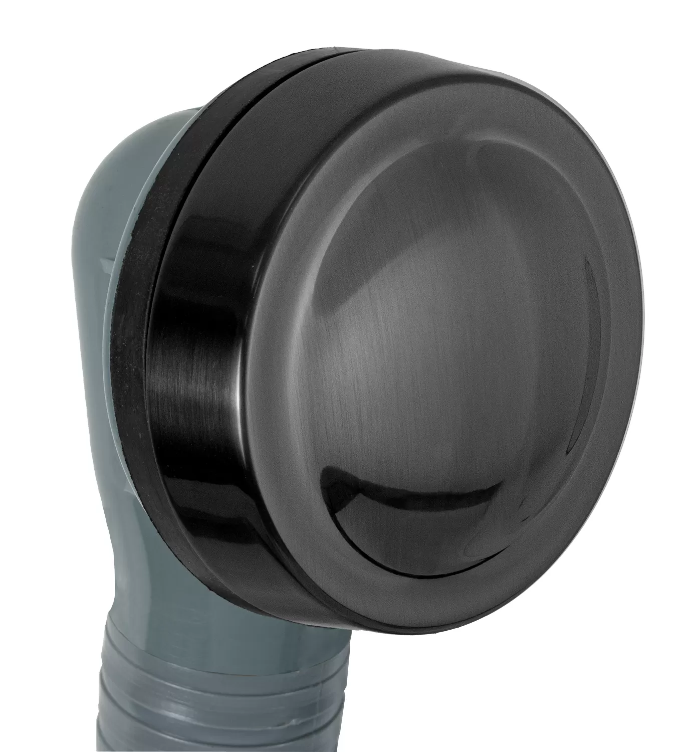 Слив-перелив автомат для ванны click-clack без сифона cfp черный хром брашированный remer