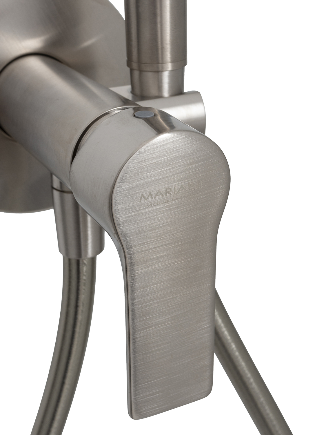 Гигиенический душ со смесителем Mariani Kali B16185KLW, нержавеющая сталь