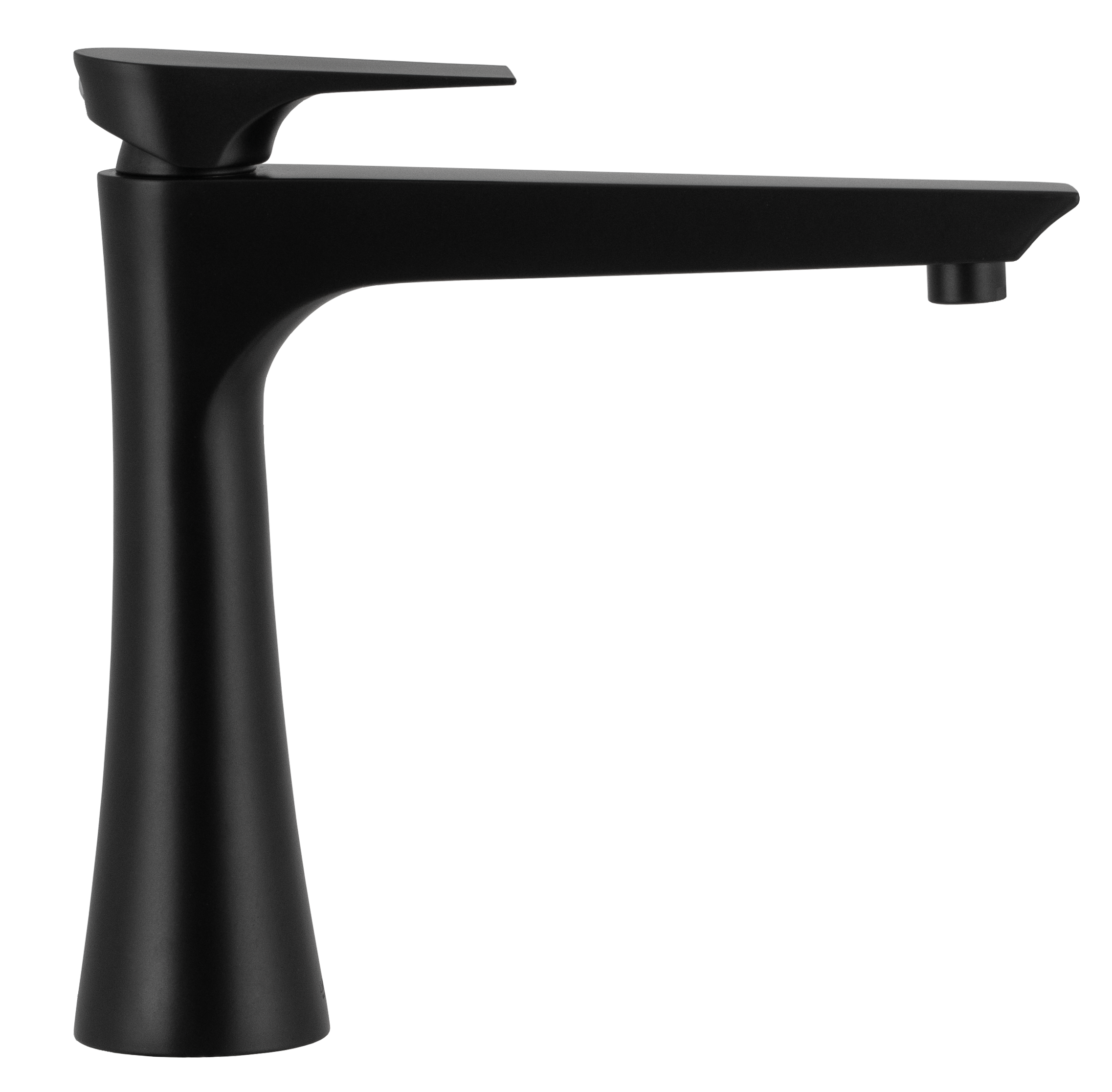 Смеситель для раковины Daniel Diva DV607B15, чёрный матовый