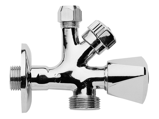 Кран RR 121 T ½"ш×¾"ш×10ц комбинированный