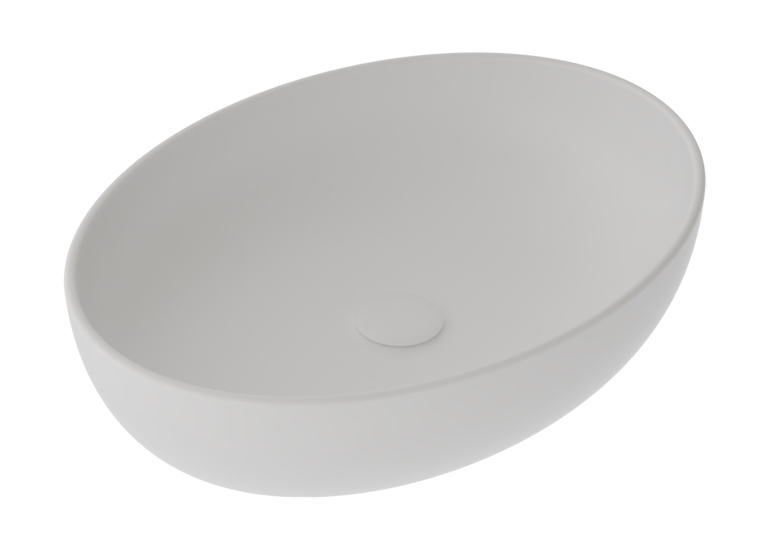 Раковина EALAVOV55 001 накладная овальная 55cm