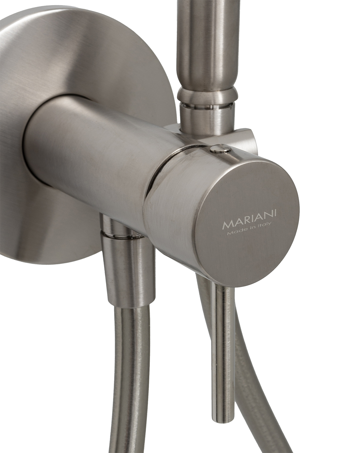 Гигиенический душ со смесителем Mariani Next B16185NXW, нержавеющая сталь