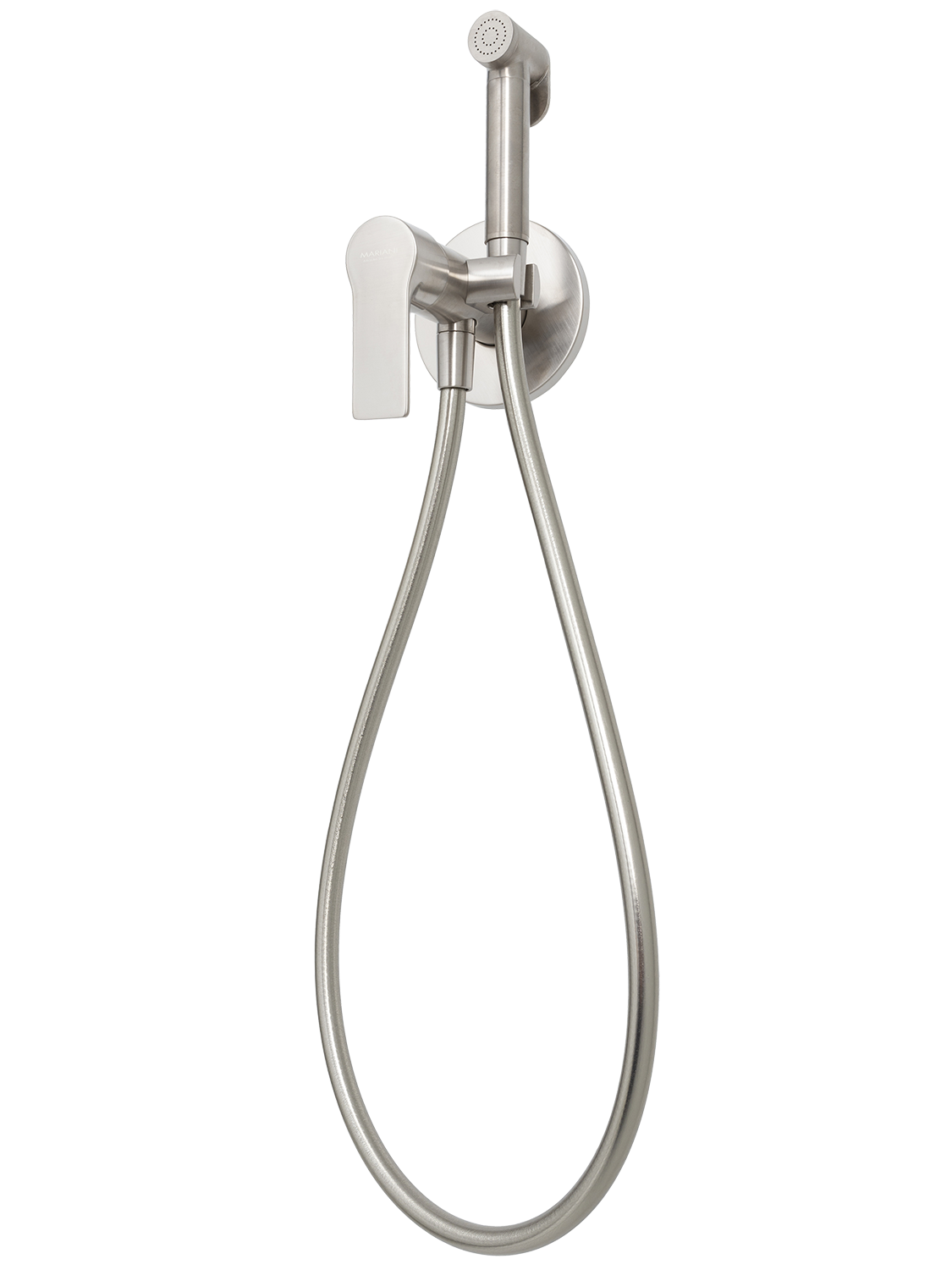 Гигиенический душ со смесителем Mariani Kali B16185KLW, нержавеющая сталь