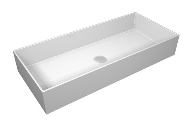 Раковина BXLA80 000 накладная прямоугольная 80×35.5cm