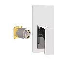 Смеситель для душа на 1 поток скрытый монтаж (заказывать совместно с rrbox) absolute cr хром remer