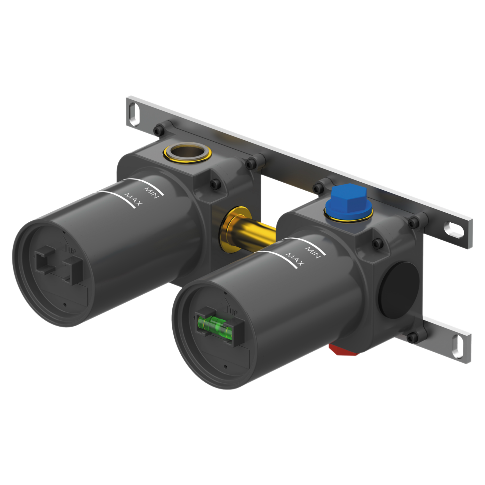 Скрытая часть горизонтальная на 3 выхода Remer WBOX93Z