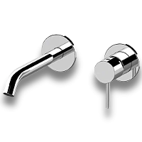 смеситель на раковину настенный