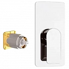 Смеситель для душа на 1 поток скрытый монтаж (заказывать совместно с rrbox) infinity cr хром remer