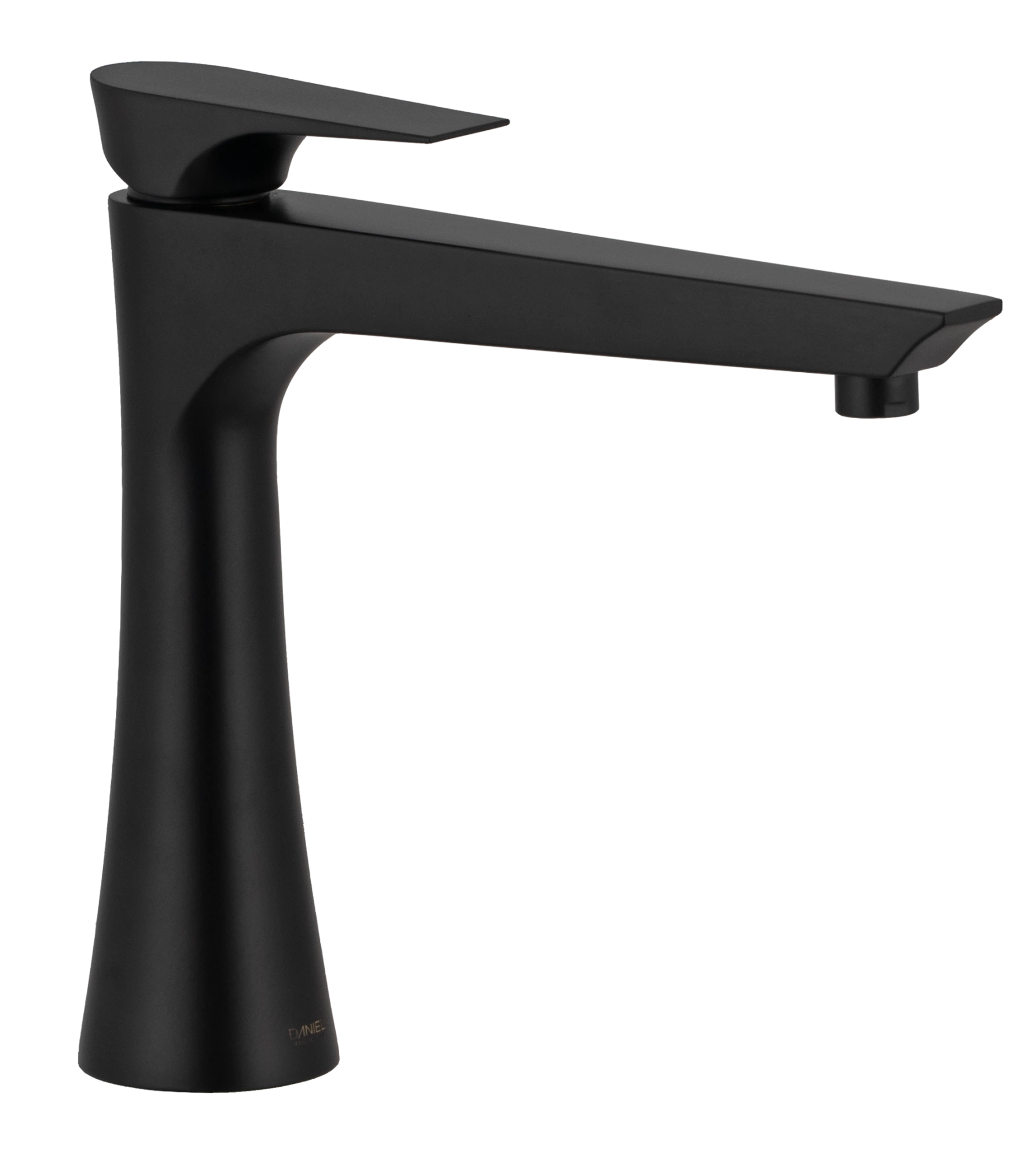 Смеситель для раковины Daniel Diva DV607B15, чёрный матовый