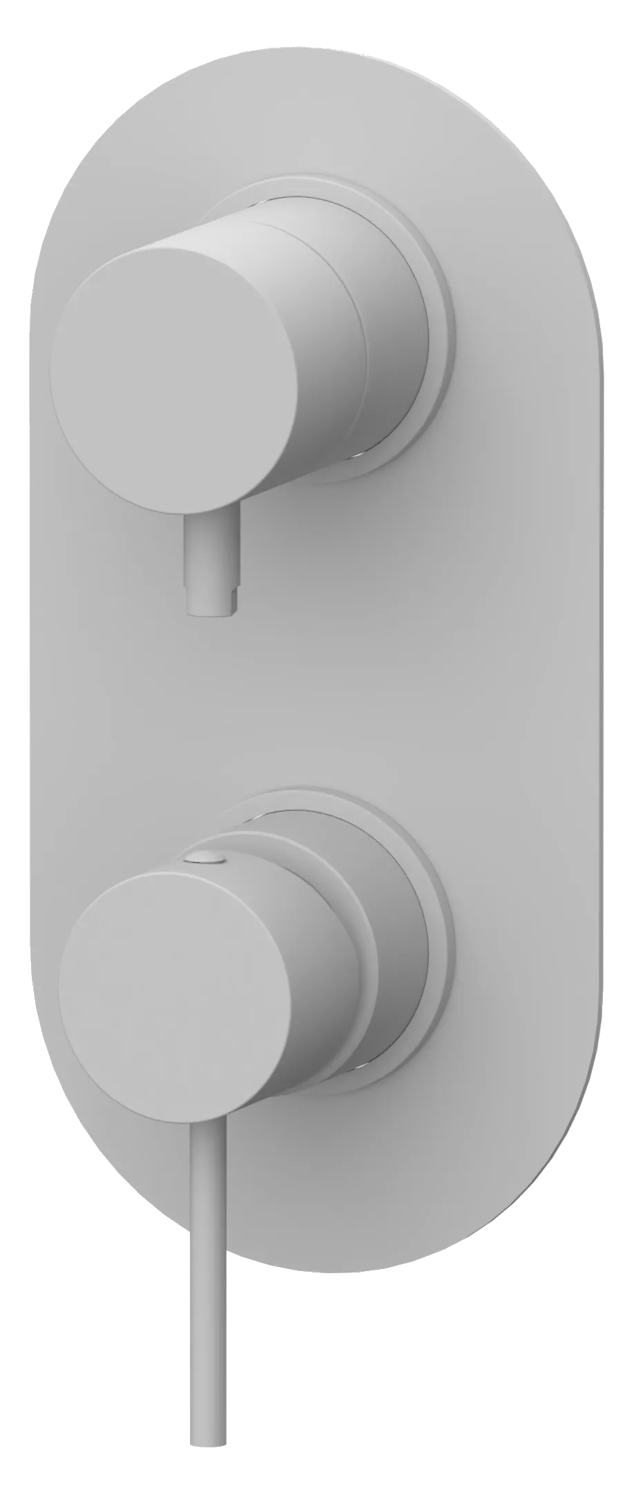 Смеситель для ванны/душа на 2 потока скрытый монтаж (заказывать совместно с rrbox92)